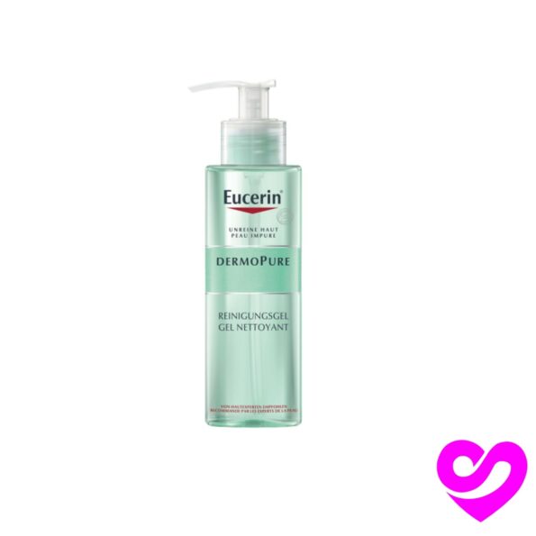 EUCERIN DERMOPURE GEL NETTOYANT PEAUX A IMPERFECTIONS 200ML