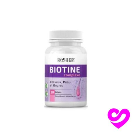 Bioherbs Biotine Complexe, 30 Gélules