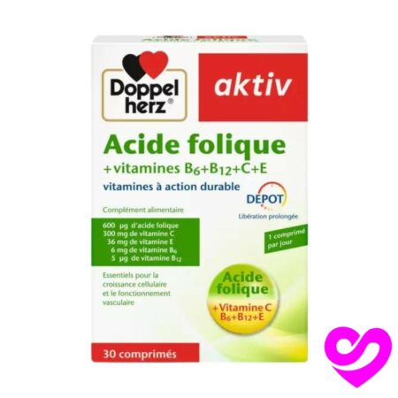 AKTIV ACIDE FOLIQUE VITAMINES B+C+E , 30 COMPRIMES