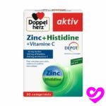 AKTIV Zinc + Histidine + Vitamine C 30 Comprimés