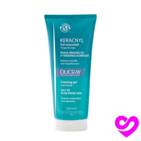 Ducray Keracnyl Gel Moussant 200Ml