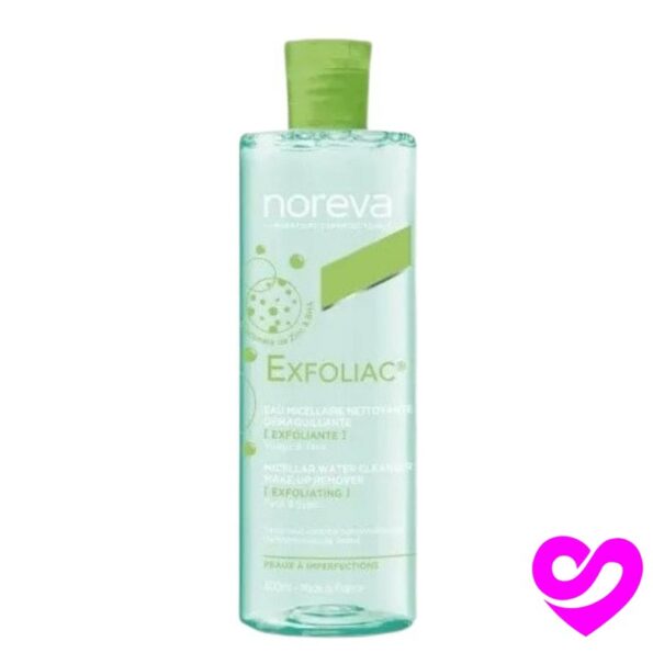 noreva-exfolizac-eau-micellaire-nettoyante-demaquillante-peaux-a-imperfections-400ml