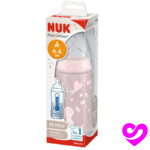 NUK FIRST CHOICE + BIBERON 0-6 MOIS 300ML