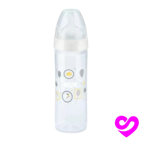 BIBERON NUK 250ML EN PLASTIQUE