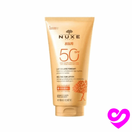 NUXE SUN LAIT SOLAIRE FONDANT HAUTE PROTECTION SPF50+ 150ML