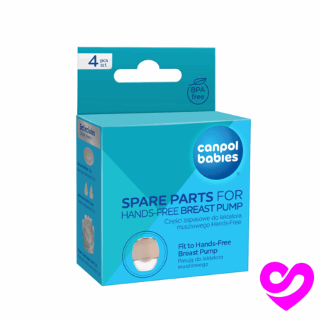 CANPOL BABIES SET DE PIECES DE RECHANGES POUR TIRE LAIT MAINS LIBRE 20/105