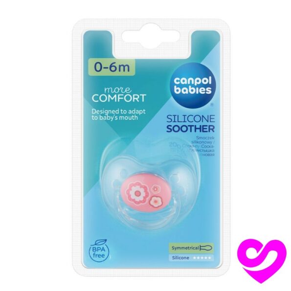 canpol-sucette-orthodontique-en-silicone-0-6-mois-bleu-rose-5901691813939