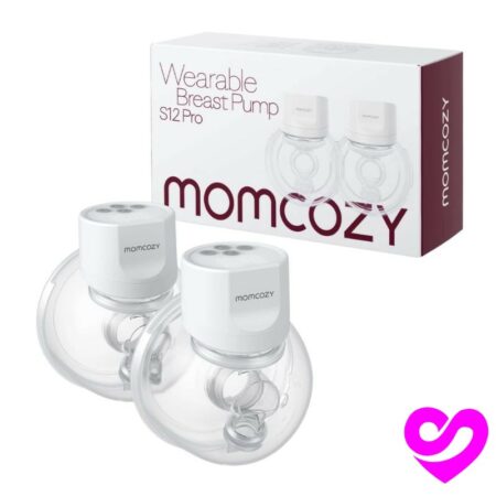 Momcozy S12 Pro Tire Lait Électrique Main Libre Lot de 2