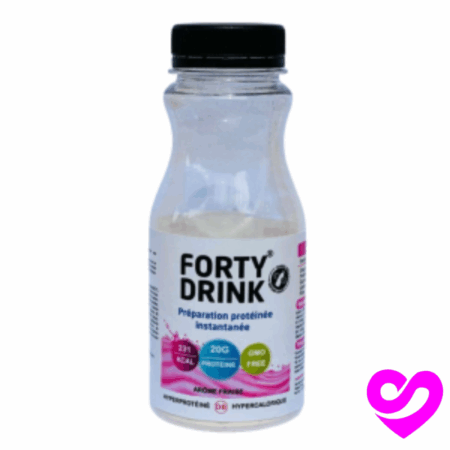 YOUNG HEALTH FORTY DRINK AROME FRAISE 49.3 GR