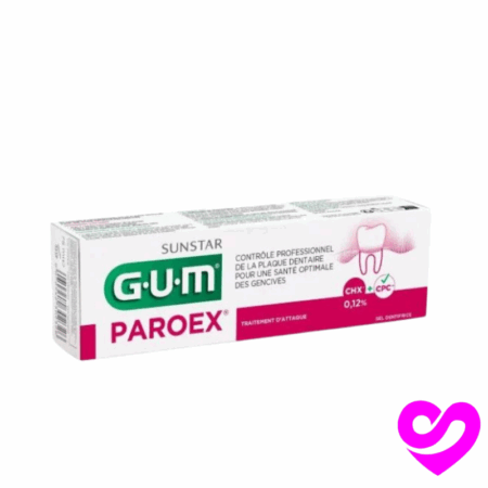 GUM PAROEX GEL DENTIFRICE ANTIPLAQUE 75 ML