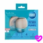 Jeu de 2 Tire Lait sans Fil Main Libre Ref 0428