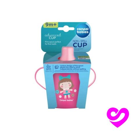 Tasse Anti-déversement Bec Polypropylène TOYS Rose 250ml Ref 31/200