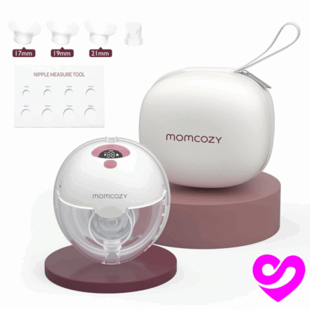 Momcozy M5 Tire-lait Mains Libres avec 4 Tailles