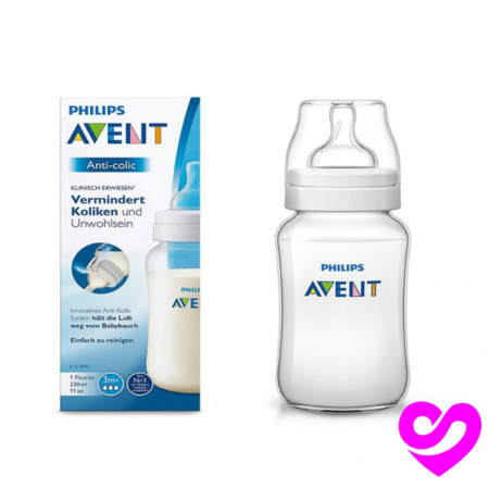 AVENT BIBERON ANTI COLIQUE 3M+ 330ML SCF816/61
