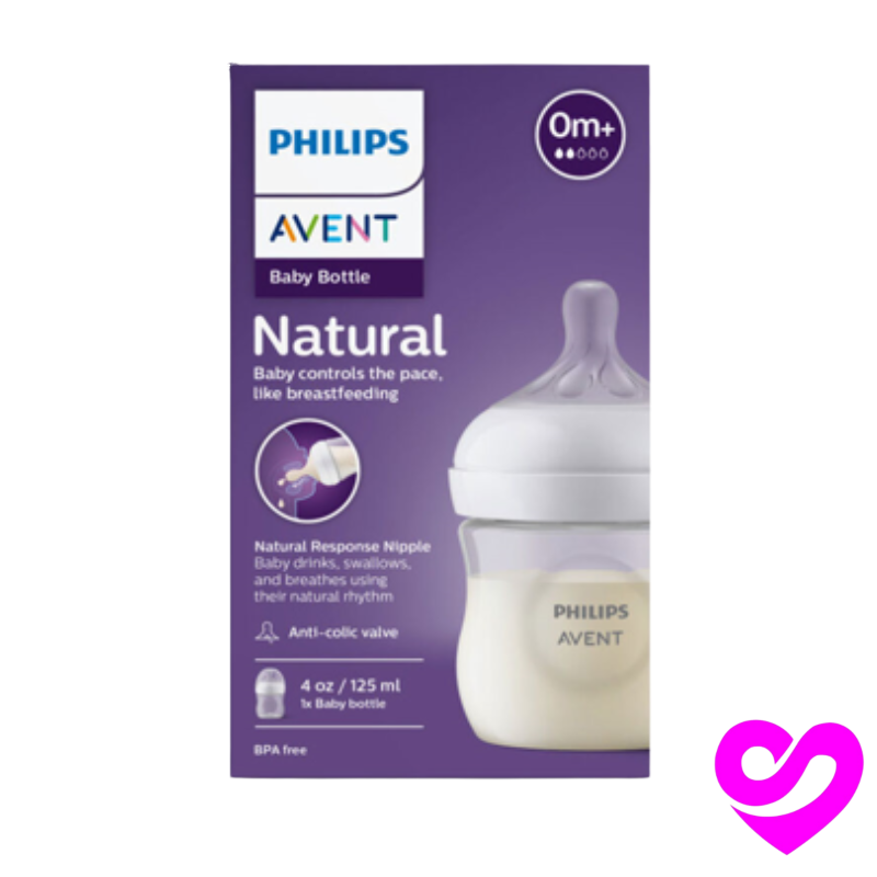 AVENT BIBERON NATURAL REPONSE 0M+ 125ML SCY900/01